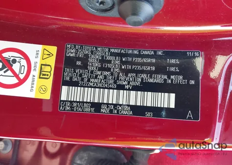 2017 Lexus Rx 350 from USA, damaged, VIN 2T2ZZMCA3HC045469